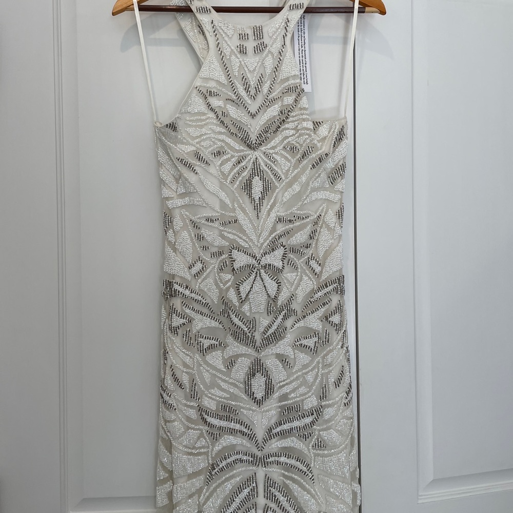 NWT Never Worn Parker Embroidered White Dress
